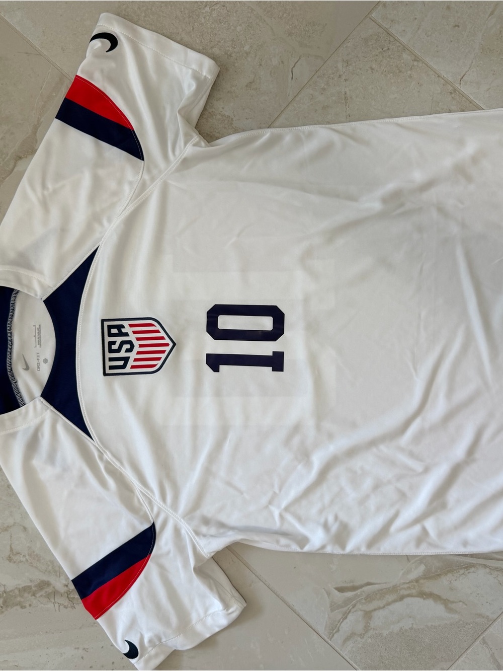 USA #10 Pulisic Soccer Jersey